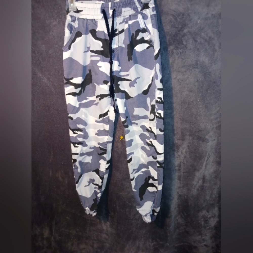 Camouflage stretch Jean pants